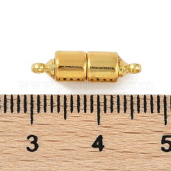 Rack Plating Brass Magnetic Clasps&nbsp;KK-Z070-17G