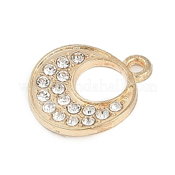 Alloy Micro Pave Rhinestone Pendants&nbsp;FIND-K020-15G
