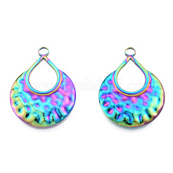 Ion Plating(IP) 201 Stainless Steel Pendants&nbsp;STAS-N098-247M
