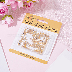 200Pcs 5 Styles Brass Beads&nbsp;KK-BBC0024-62