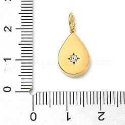304 Stainless Steel Rhinestone Pendants&nbsp;STAS-A145-04D-G
