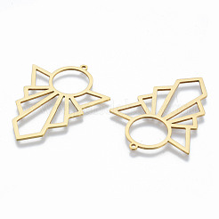 201 Stainless Steel Pendants&nbsp;STAS-N090-LA965-2