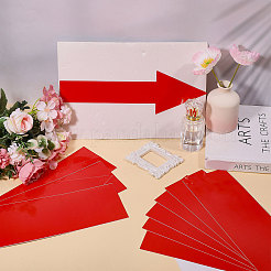 20Pcs Arrows Plastic Stickers&nbsp;DIY-CA0008-24A