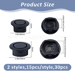 30Pcs 2 Styles Plastic Covers&nbsp;FIND-FH0017-43A