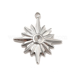 Non-Tarnish 304 Stainless Steel Pendant Rhinestone Settings&nbsp;STAS-I197-013P