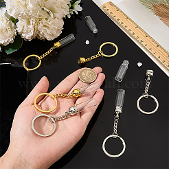 Acrylic & Iron Keychains&nbsp;AJEW-FG0005-94B