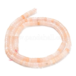Natural Pink Aventurine Beads Strands&nbsp;G-Z110-A10-2x4mm-05