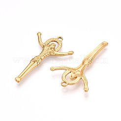 304 Stainless Steel Pendants&nbsp;STAS-N109-38G