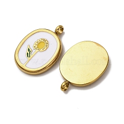 304 Stainless Steel Enamel Pendants&nbsp;STAS-P406-23G