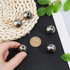 5Pcs 304 Stainless Steel Round Cord End Caps&nbsp;STAS-FH0002-40A