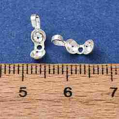 Brass Bead Tips&nbsp;KK-CBA8EB2-05S