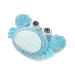 Animal Theme Flocking Silicone Pendants&nbsp;SIL-C012-01A-02