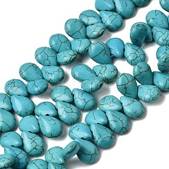 Synthetic Turquoise Beads&nbsp;TURQ-13X10-159
