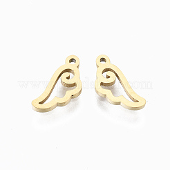 304 Stainless Steel Charms&nbsp;STAS-S116-073A-G