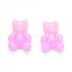 Gradient Color Opaque Resin Cabochons&nbsp;CRES-R196-01D