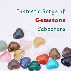18 Kinds Natural/Synthetic Gemstone Cabochons&nbsp;G-PH0029-03