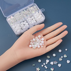 Eco-Friendly Transparent & Opaque Poly Styrene Acrylic Beads Set&nbsp;DIY-YW0005-04