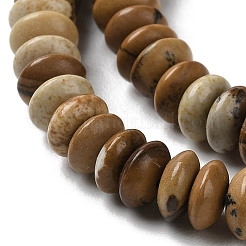 Natural Picture Jasper Beads Strands&nbsp;G-Z030-A18-01