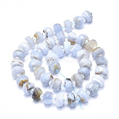 Natural Blue Lace Agate Beads Strands&nbsp;G-F715-032B