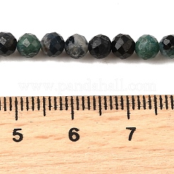 Natural Blue Tourmaline Beads Strands&nbsp;G-G259-D10-4mm