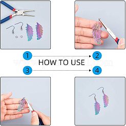 DIY Earring Making&nbsp;DIY-AR0001-08M