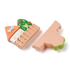 Opaque Resin Decoden Cabochons&nbsp;CRES-I034-02