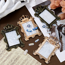 4Pcs 2 Colors Resin Color Palette&nbsp;MRMJ-FH0001-55
