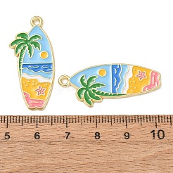 Ocean Alloy Enamel Pendants&nbsp;ENAM-B041-01T