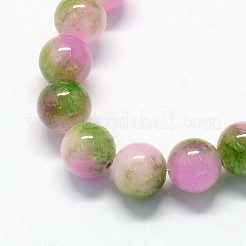 Natural Dyed Persian Jade Gemstone Bead Strands&nbsp;G-R271-12mm-XP25