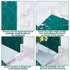 ABS Plastic Photo Boards Backdrop Clips&nbsp;DIY-WH0899-189