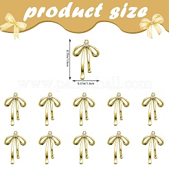 10Pcs Brass Rhinestone Pendants&nbsp;KK-SZ0002-71