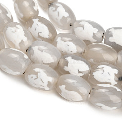 Natural Agate Beads Strands&nbsp;GG-CBA4812-A02-10x14MM