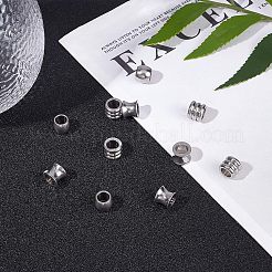 70Pcs 7 Style 201 Stainless Steel European Beads&nbsp;OPDL-UN0001-05