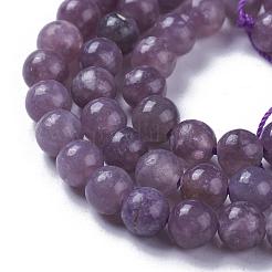 Natural Chinese Tourmaline Round Bead Strands&nbsp;G-N0078-6mm-13