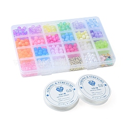 DIY Stretch Bracelet Making Kit&nbsp;DIY-FS0003-57