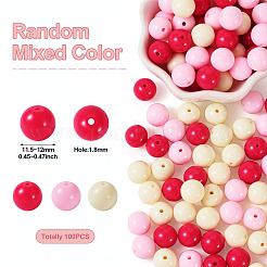 Opaque Acrylic Beads&nbsp;OACR-TAC0014-06A