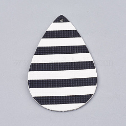 Imitation Leather Big Pendants&nbsp;FIND-N001-19A