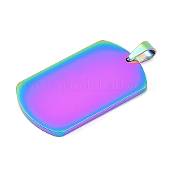 Ion Plating(IP) 304 Stainless Steel Pendants&nbsp;LS-STAS-I311-03A-RC