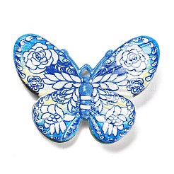 Printed Opaque Acrylic Beads&nbsp;MACR-R004-02