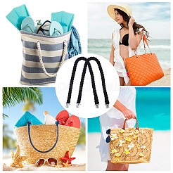 Practical Twisted Cotton Rope Bag Handle&nbsp;FIND-WH0116-34B