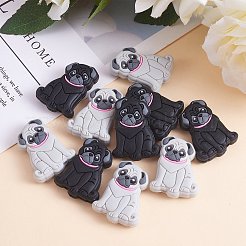 10Pcs 2 Colors Silicone Focal Beads&nbsp;JX741A