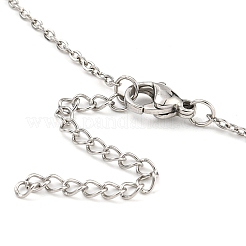 Tarnish Resistant 304 Stainless Steel Cable Chains Necklace Makings&nbsp;AJEW-P119-04A-P
