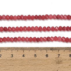Dyed Natural White Jade Beads Strands&nbsp;GG-CBAF9EE-A05-3x4mm