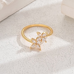 Flower Design Ladies Ring for Daily Wear&nbsp;EU5480-5