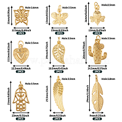 18Pcs 9 Style Alloy Pendants&nbsp;FIND-TA0003-38