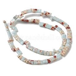 Synthetic Aqua Terra Jasper Beads Strands&nbsp;G-Z045-A19-01