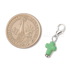 Synthetic Turquoise Pendant Decorations&nbsp;KEYC-JM03884