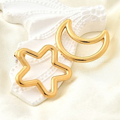 304 Stainless Steel Stud Earrings&nbsp;EJEW-B140-05G