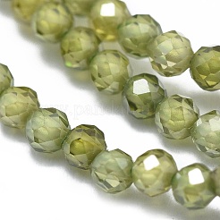 Cubic Zirconia Beads Strands&nbsp;X-G-G792-47-04A