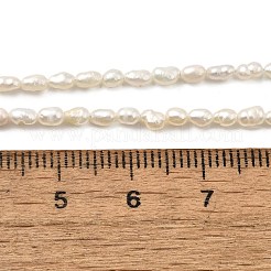 Natural Cultured Freshwater Pearl Beads Strands&nbsp;PEAR-I007-01J-02A